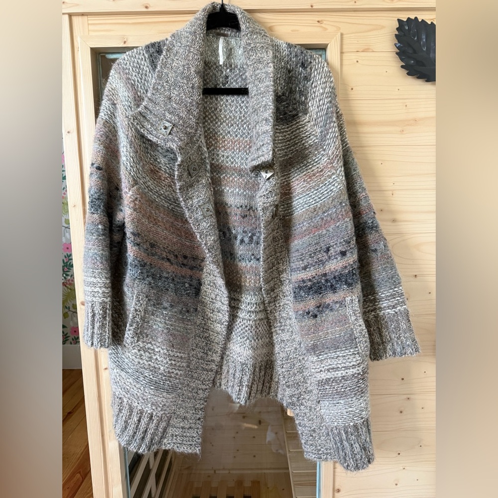 Free people open oversized cardigan